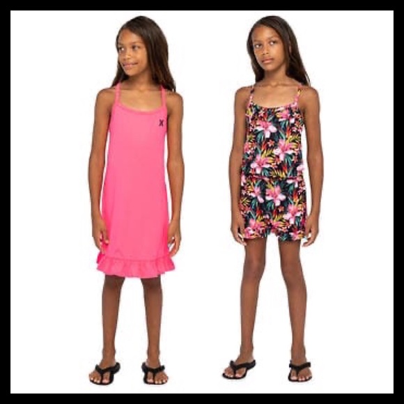 Hurley Youth Girls 2 Pack Dress and Romper Set - Picture 2 of 7